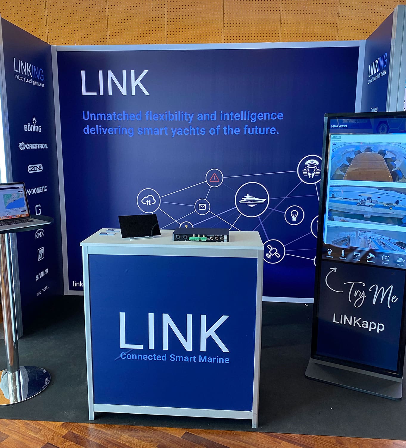 LINK at the Superyacht Technology Show